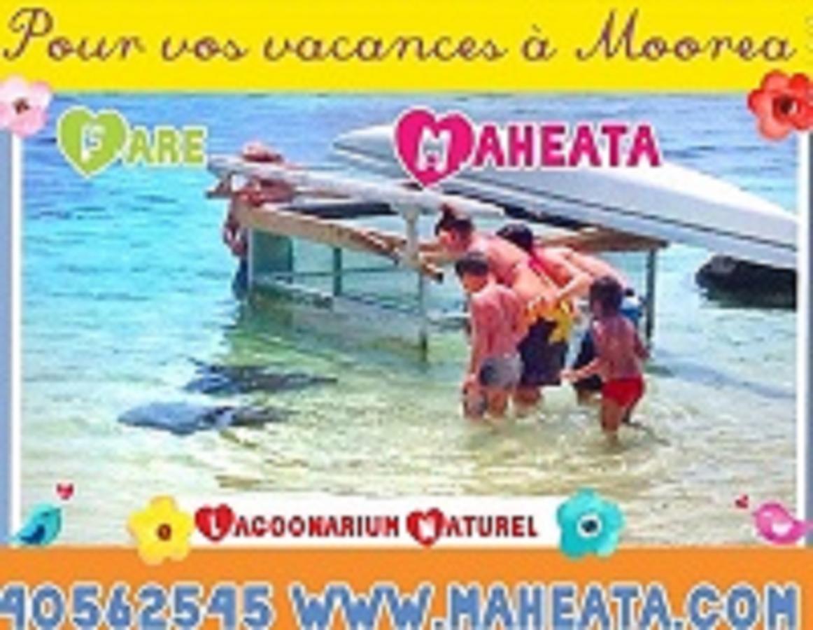ฟาร์ มาเฮียตา Hotel Pihaena ภายนอก รูปภาพ